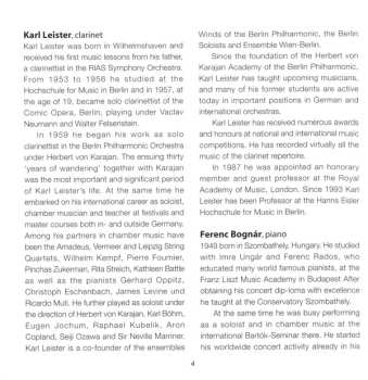 CD Karl Leister: Romantic Clarinet
