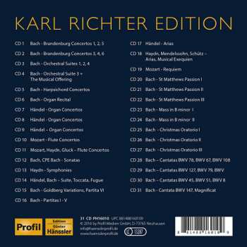 31CD/Box Set Johann Sebastian Bach: Karl Richter Edition
