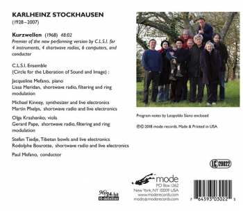 CD Karlheinz Stockhausen: Kurzwellen