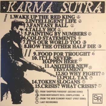 LP Karma Sutra: Be Cruel With Your Past And All Who Seek To Keep You There