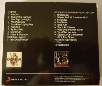 2CD/Box Set Kasabian: Empire /  West Ryder Pauper Lunatic Asylum