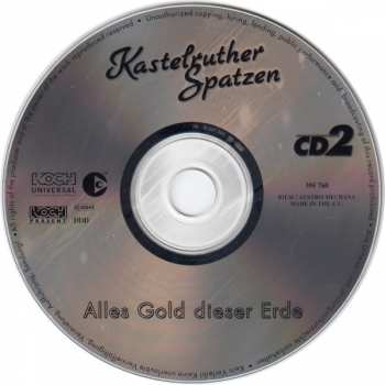3CD/Box Set Kastelruther Spatzen: Alles Gold Dieser Erde