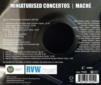 2CD Kate Halsall: Miniaturised Concertos / Maché