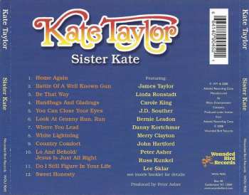CD Kate Taylor: Sister Kate