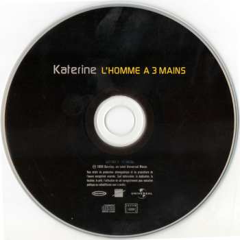CD Katerine: L'Homme A 3 Mains