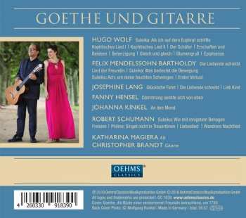 CD Katharina Magiera: Goethe - Lieder