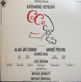 LP Katharine Hepburn: Coco - The Original Broadway Cast Recording
