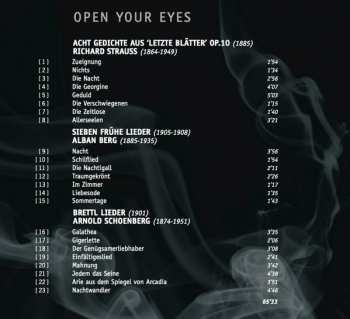 CD Malcolm Martineau: Open Your Eyes - Lieder For The Turn Of A Century