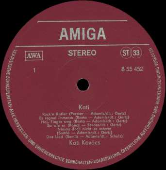 LP Kati Kovács: Kati