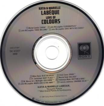 CD Katia Et Marielle Labèque: Love Of Colours