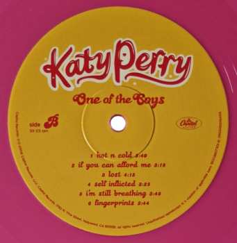 LP Katy Perry: One Of The Boys CLR