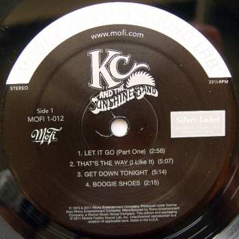 LP KC & The Sunshine Band: KC & The Sunshine Band LTD | NUM