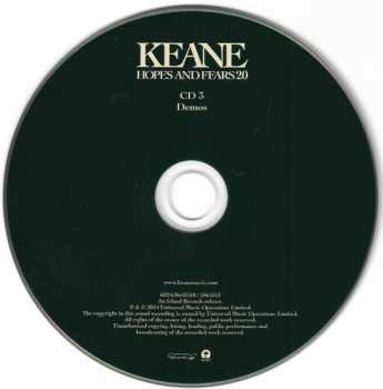 3CD/SP/Box Set Keane: Hopes And Fears 20 DLX | LTD