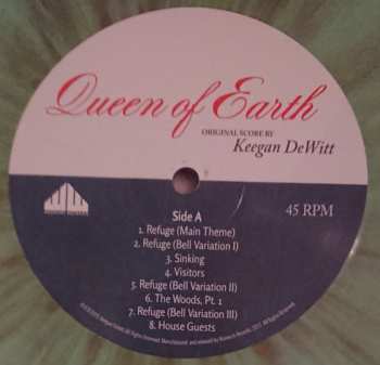 LP Keegan DeWitt: Queen Of Earth (Original Score) CLR