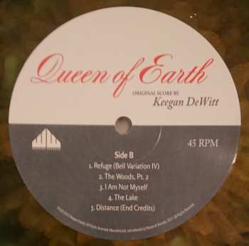 LP Keegan DeWitt: Queen Of Earth (Original Score) CLR