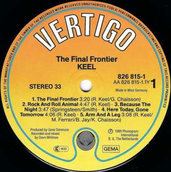LP Keel: The Final Frontier