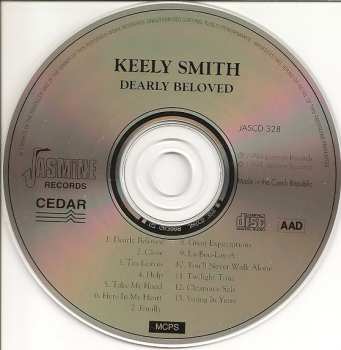 CD Keely Smith: Dearly Beloved