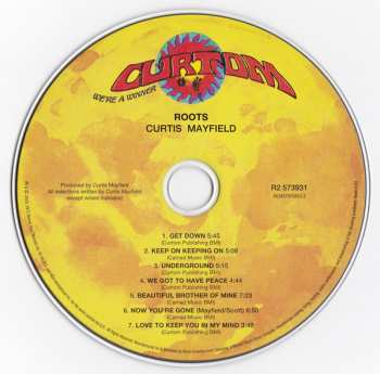 4CD/Box Set Curtis Mayfield: Keep On Keeping On: Curtis Mayfield Studio Albums 1970-1974