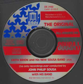 CD Keith Brion: The Original All-American, Sousa!