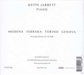 4CD/Box Set Keith Jarrett: A Multitude Of Angels