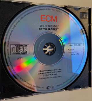 CD Keith Jarrett: Eyes Of The Heart