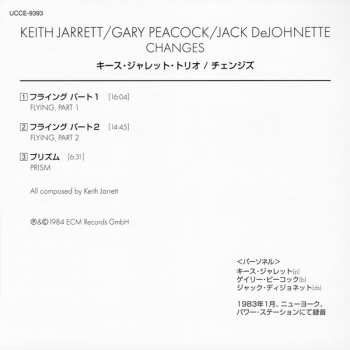 CD Jack DeJohnette: Changes LTD