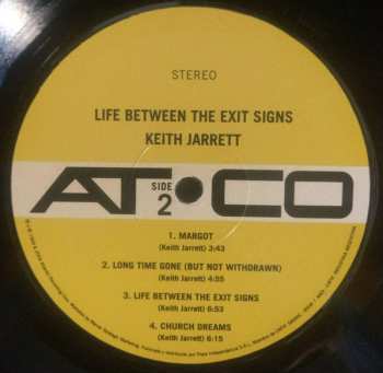 LP Keith Jarrett: Life Between The Exit Signs