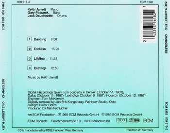 CD Keith Jarrett Trio: Changeless
