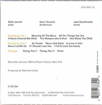3CD/Box Set Keith Jarrett Trio: Setting Standards - New York Sessions LTD