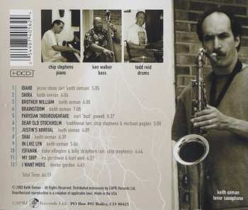 CD Keith Oxman: Brainstorm