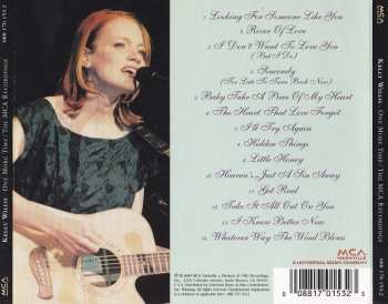 CD Kelly Willis: One More Time The MCA Recordings