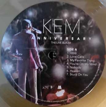 LP Kem: Anniversary - The Live Album CLR