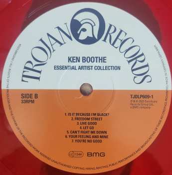 2LP Ken Boothe: Essential Artist Collection  CLR