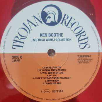 2LP Ken Boothe: Essential Artist Collection  CLR