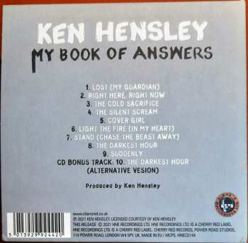 CD Ken Hensley: My Book Of Answers