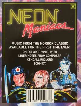 LP Kendall Roclord Schmidt: Neon Maniacs (Original Motion Picture Soundtrack) CLR | NUM