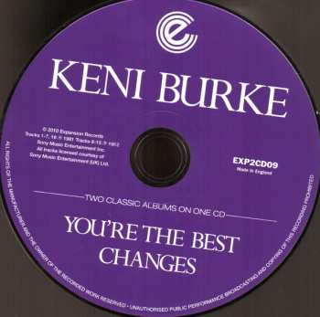 CD Keni Burke: You're The Best / Changes