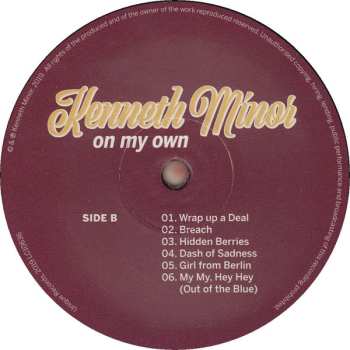 LP Kenneth Minor: On My Own