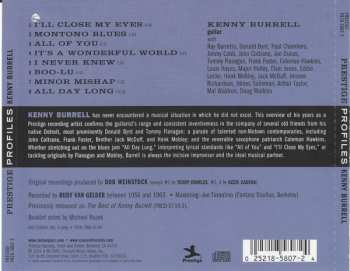 CD Kenny Burrell: Prestige Profiles