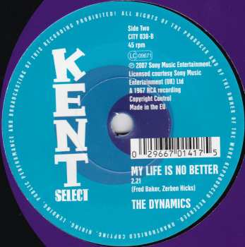 SP Kenny Carter: You'd Better Get Hip Girl / My Life Is No Better