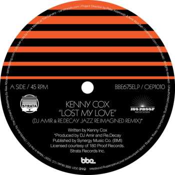 LP Kenny Cox: Lost My Love LTD