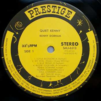 LP Kenny Dorham: Quiet Kenny