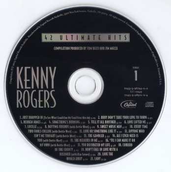 2CD Kenny Rogers: 42 Ultimate Hits