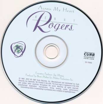 CD Kenny Rogers: Across My Heart