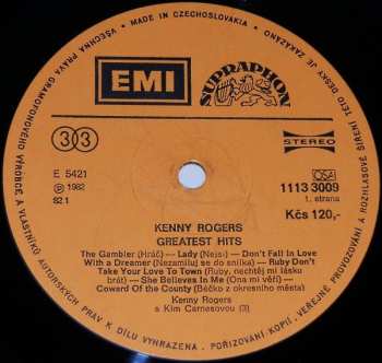 LP Kenny Rogers: Greatest Hits
