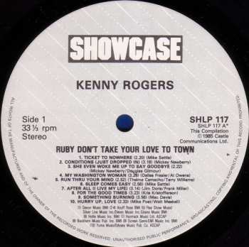 LP Kenny Rogers: Ruby Don't Take Your Love To Town