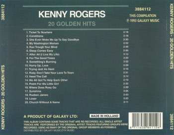 CD Kenny Rogers: 20 Golden Hits