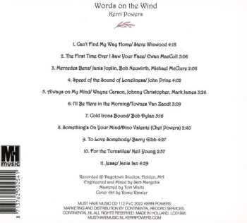 CD Kerri Powers: Words On The Wind