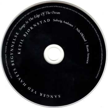 CD Ketil Bjørnstad: Sanger Ved Havets Begynnelse = Songs At The Edge Of The Ocean