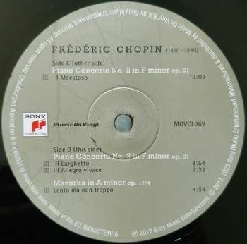 2LP Frédéric Chopin: Chopin